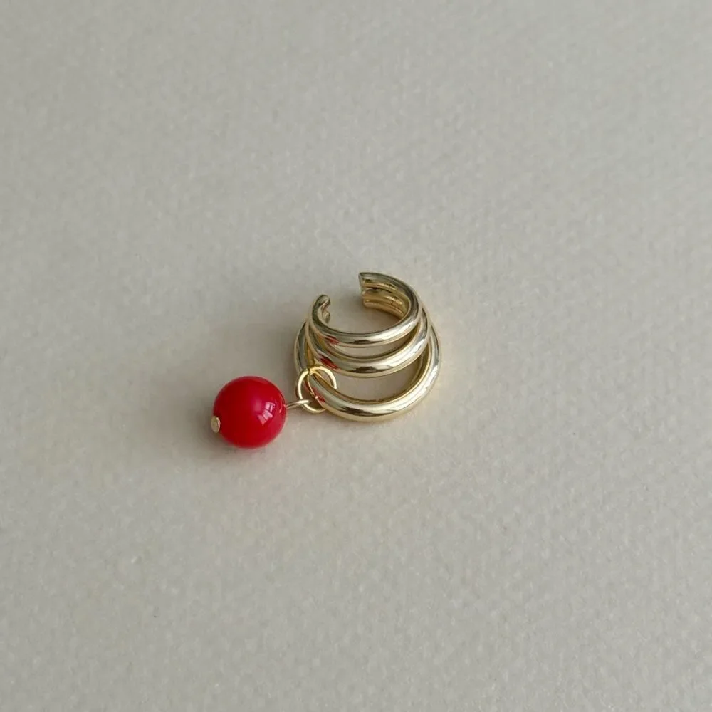 Stone ear cuff #2420